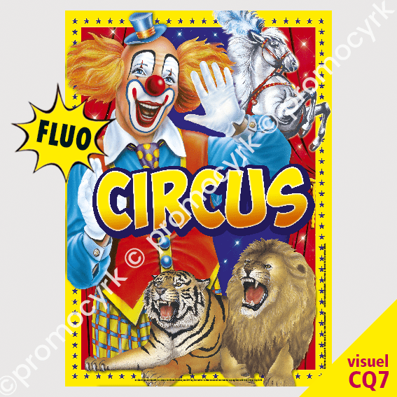 Série D'étiquettes De Crèmes à Café KRD - Cirque, Clown, Éléphant - Vintage