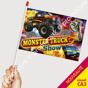 drapeaux cascadeurs meilleure vente pour un spectalce de big foot