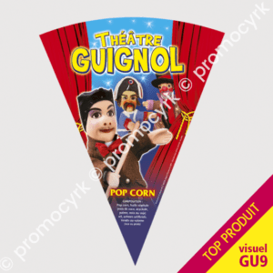 pochettes pop corn guignol livraison rapide