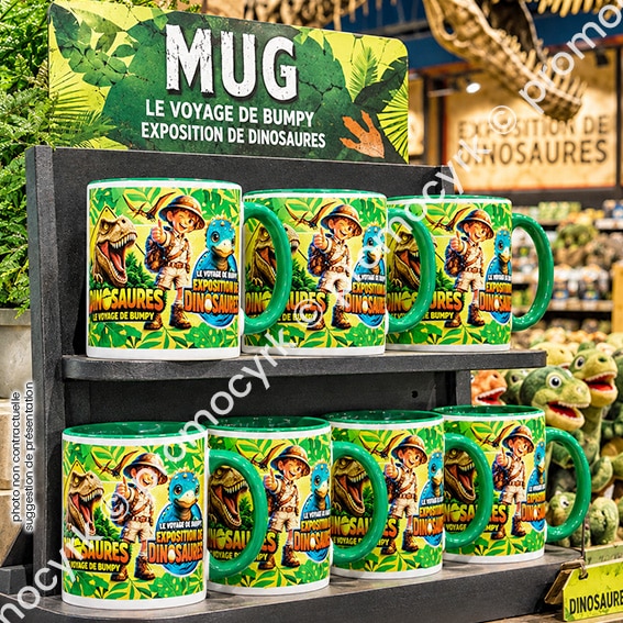 MUGS personnalises cirque fete foraine guignol cascadeur spectacles evenementiel shop.promocyrk 1 joli mug de qualité pour boutique souvenirs