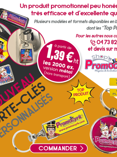 Publicite Pour Porte Cles Personnalises Promocyrk