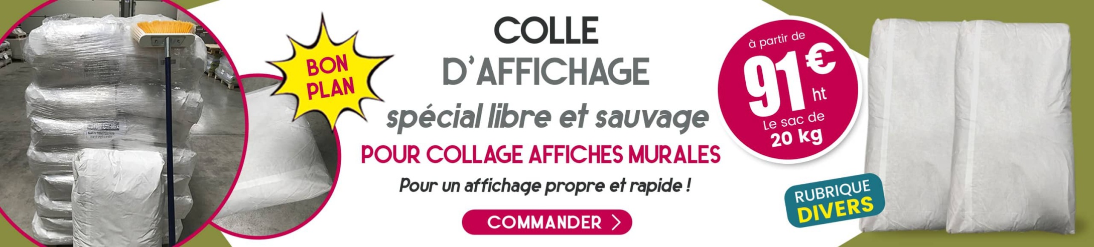 COLLE AFFICHAGE CIRQUE