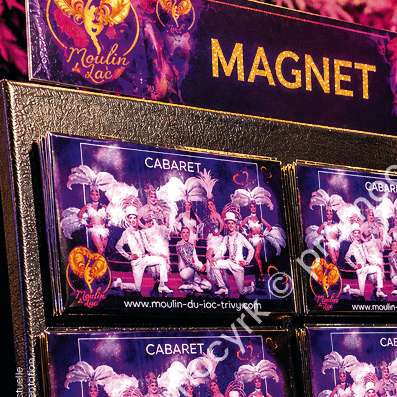magnet publicitaire promocyrk 1 magnets publicitaires pour les cabarets vente boutique souvenirs